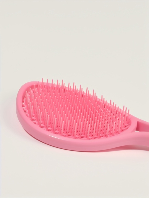 Расческа массажная овал ДЛЯ СУШКИ ВОЛОС 24*10см розовый подвес QF Расческа массажная овал ДЛЯ СУШКИ ВОЛОС 24*10см розовый подвес QF