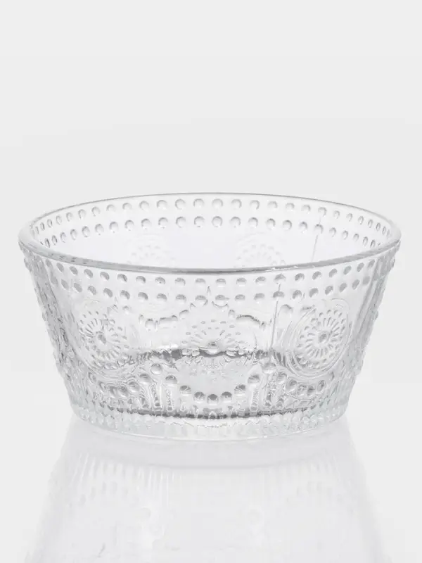 Набор салатников "Ларго" 6 шт, 12х6 см, прозрачные