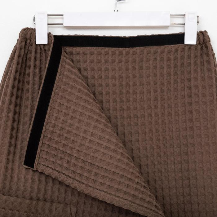 Парео вафельное банное Этель «Boho» 80*145 см. цв. мокко, 100% хл, 290 г/м2 Парео вафельное банное Этель «Boho» 80*145 см. цв. мокко, 100% хл, 290 г/м2