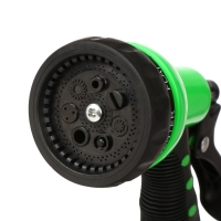 Пистолет для полива, 6 режимов, быстросъёмное соединение, pp&minus;пластик, Greengo