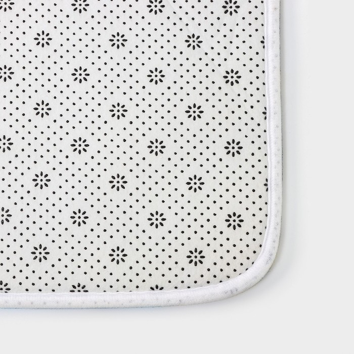 Коврик для ванной и туалета Доляна &laquo;Богемия&raquo;, мозаика, 40&times;60 см