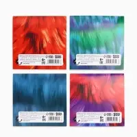 Блокноты 10х10 мм, 16 листов МИКС