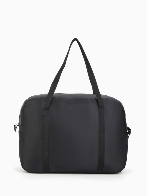 Сумка дорожная на молнии, чёрная