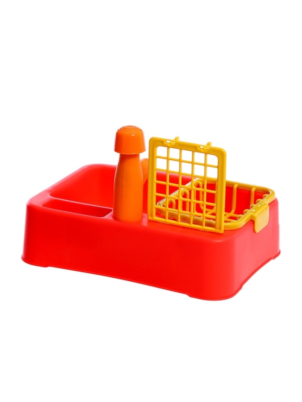 Игровой набор &laquo;Чистая кухня&raquo;, функциональная раковина, посуда, продукты