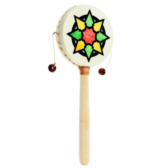 Сувенирный музыкальный инструмент "Клон тонг цветок" 20х2х8 см