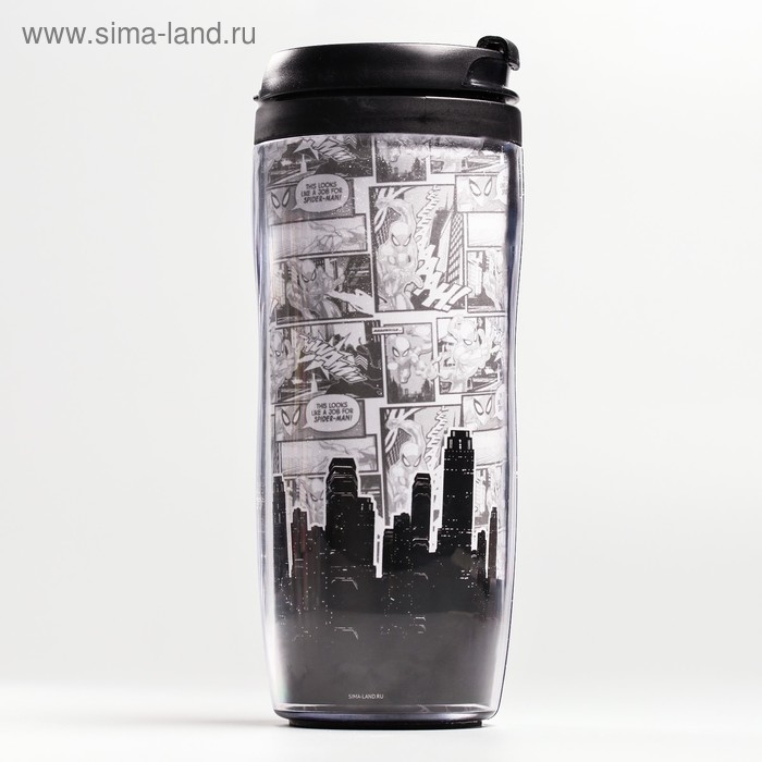 Термостакан &laquo;Человек-паук&raquo;, Человек-паук, 350 мл