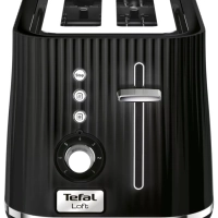 Тостер Loft 2S TT761838, черный, 850 Вт, 2 слота