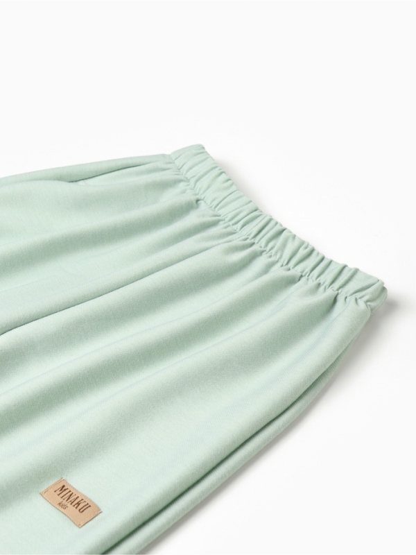 Брюки детские MINAKU, цвет оливковый, рост 140 см Брюки детские MINAKU, цвет оливковый, рост 140 см
