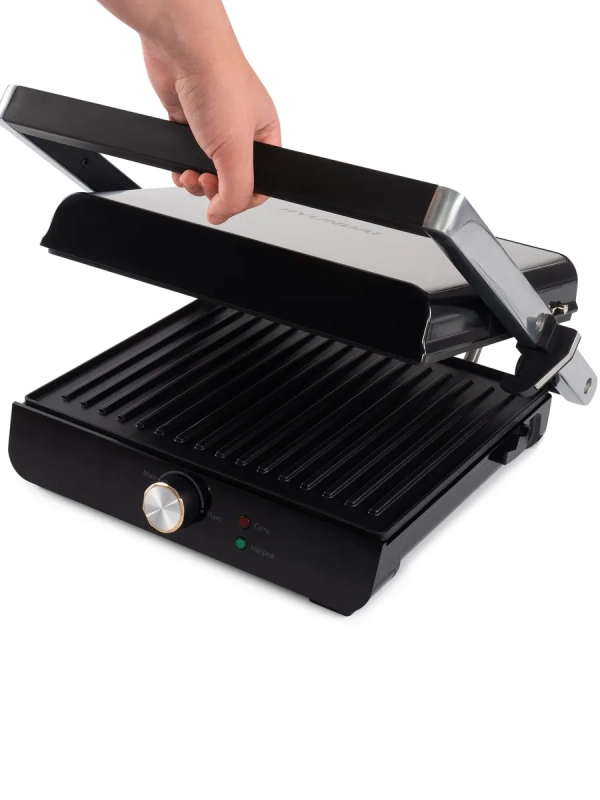 Электрогриль HYG-2044 2000Вт черный