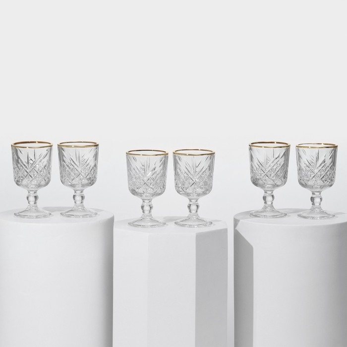 Набор стеклянных рюмок Timeless, 60 мл, 6 шт Набор стеклянных рюмок Timeless, 60 мл, 6 шт