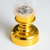 Ночник "Ледянная свеча" LED 1Вт от батареек 3хLR44 золото 4,5х4,5х12 см RISALUX Ночник "Ледянная свеча" LED 1Вт от батареек 3хLR44 золото 4,5х4,5х12 см RISALUX