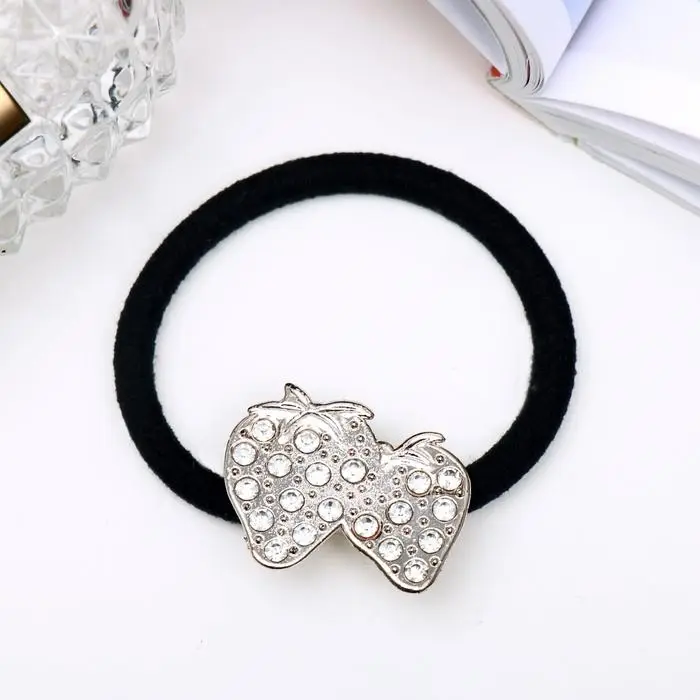 Резинка для волос "Отражение" клубника, 4,5х2,2 см