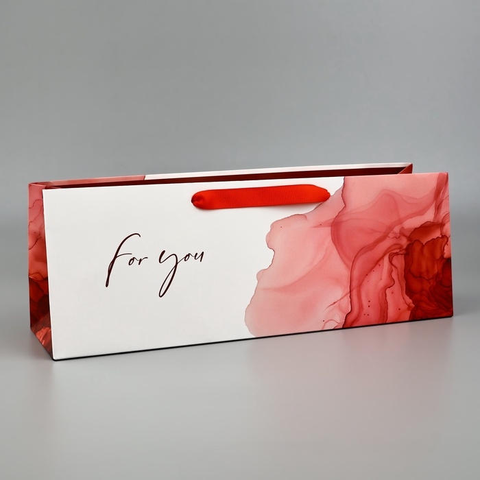 Пакет под бутылку горизонтальный For you , 36 &times; 10 &times; 13 см