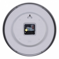 Часы настенные интерьерные "Классика", круглые d-30 см, бесшумные, серые Часы настенные интерьерные "Классика", круглые d-30 см, бесшумные, серые