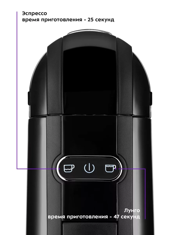 Кофеварка электрическая рожковая капсульная КТ-7404 (3 в 1)