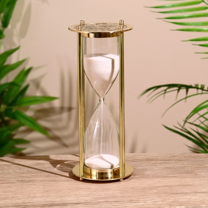 Песочные часы 20х7 см, латунь Песочные часы 20х7 см, латунь