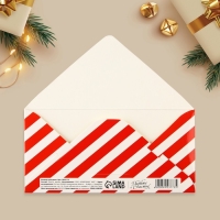 Конверт для денег деревянный резной &laquo;С Новым годом!&raquo;, панда, 16.5 х 8 см, Новый год