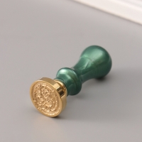 Сургучный набор "Дракон" печать, ручка, сургуч 12,5х10х3,6 см