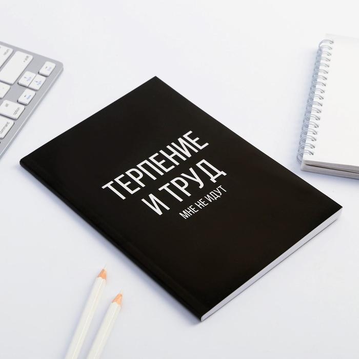 Ежедневник в точку «Терпение и труд», А5, 64 листа Ежедневник в точку «Терпение и труд», А5, 64 листа