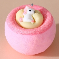 Бомбочка для ванны с игрушкой ЧИСТОЕ СЧАСТЬЕ &laquo;Единорог&raquo;, 130 г, Новый Год