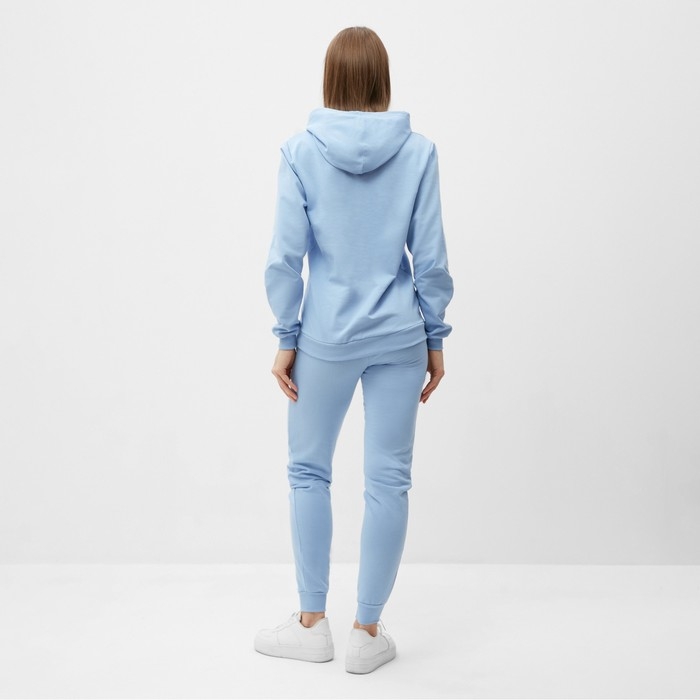 Комплект женский (фуфайка/брюки) НАЧЁС, цвет голубой, размер 44 Комплект женский (фуфайка/брюки) НАЧЁС, цвет голубой, размер 44