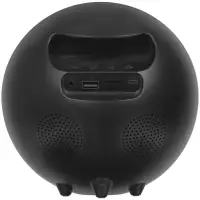 Лампа-колонка dreamTime для пробуждения светом и музыкой, черная