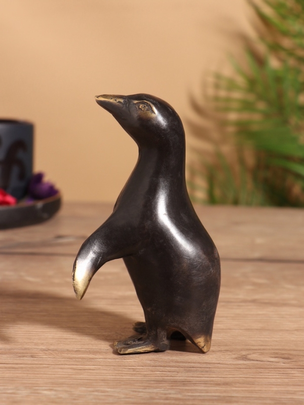 Сувенир бронза "Пингвин" 9х8х12 см