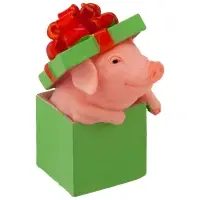 Свеча &laquo;Сюрприз&raquo;, зеленая