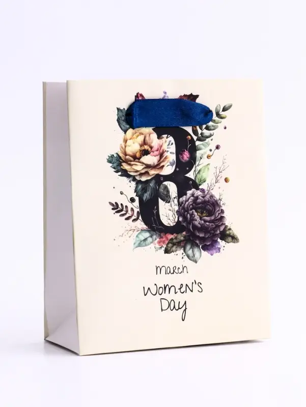 Пакет подарочный вертикальный &laquo;День счастья&raquo;, S 12&times;15&times;5.5 см