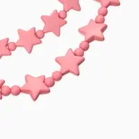 Бусы детские &laquo;Выбражулька. Звезды&raquo;, набор 2 шт. розовые