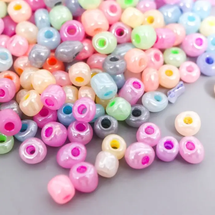 Бисер стекло 6/0 &laquo;Перламутр. Меланж. Зефирные цвета&raquo;, 30 г