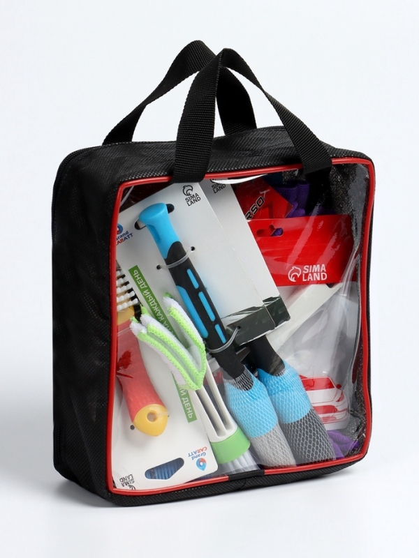 Набор автомобилиста для чистки салона, 9 предметов