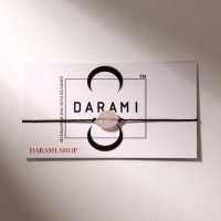 Браслет желаний &laquo;Кварц розовый&raquo; на коричневой нити, длина регулируется