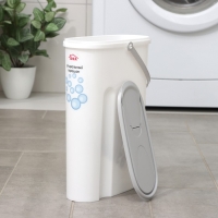 Контейнер для стирального порошка, 5 л, 11&times;24,6&times;32 см, цвет серый