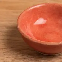 Соусник, 4.5&times;4.5&times;2 см, керамика, красный