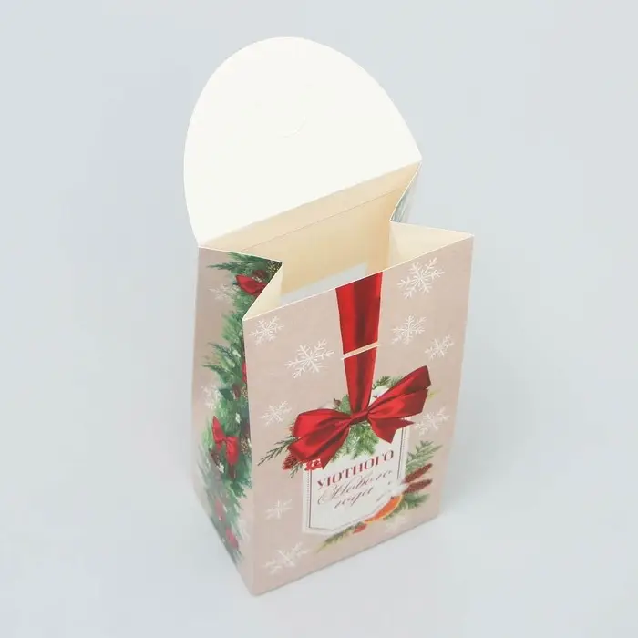 Коробка складная &laquo;Уютного Нового года&raquo;, 9 х 19 х 6 см