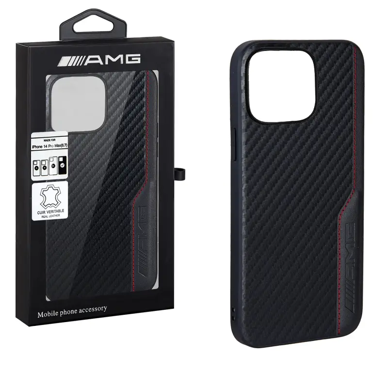 Чехол iPh 14 Pro Max AMG BLS