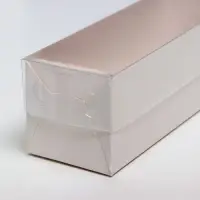 Коробка для макарун, с ложементом, белая 16.5&times;5.5&times;5.5 см