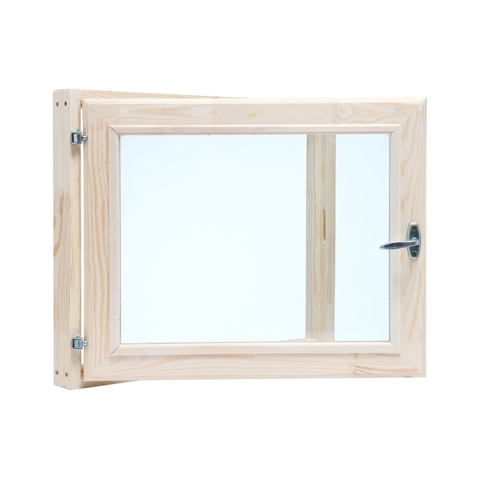 Окно, 50&times;60см, двойное стекло ХВОЯ