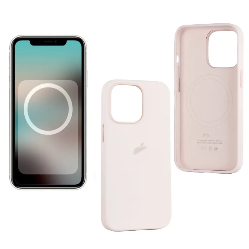 Чехол iPh 13 Pro Silicon Case 100% ORG Ghalk Pink