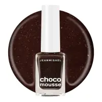Лак для ногтей шоколадный Jeanmishel шиммер тон 468, 6 мл