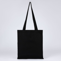 Шопер Basic, 35х0.5х40 см, отдел без молнии, без подклада, чёрный