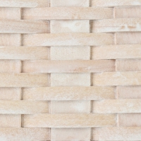 Набор корзин плетеных, 23х19x11/25 см, 18х14,5x10/21 см, 2 шт, белый, секвойя