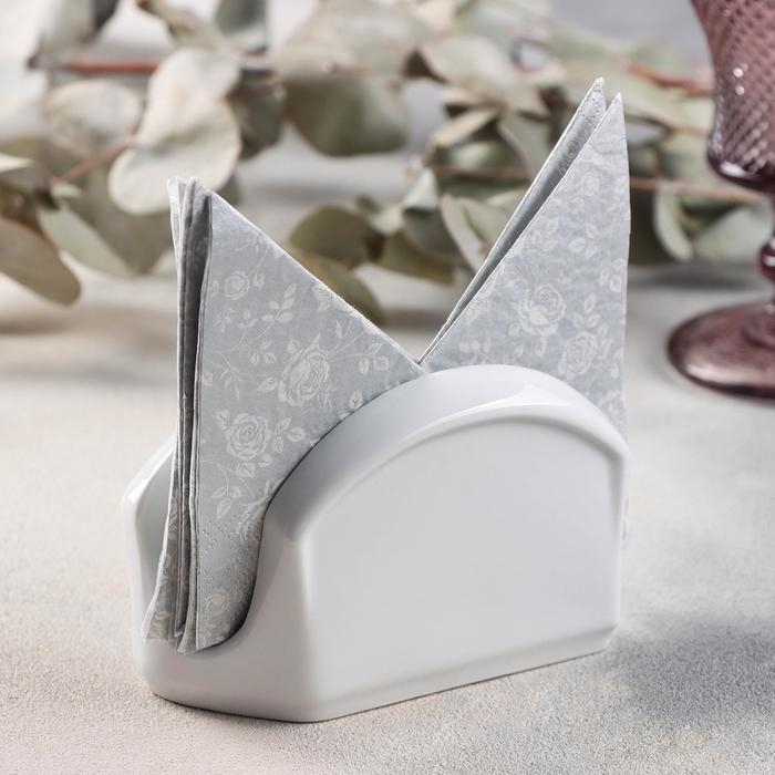 Салфетница фарфоровая &laquo;Бельё&raquo;