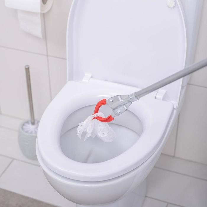 Захват для мусора, 12&times;90 см, пластиковые держатели