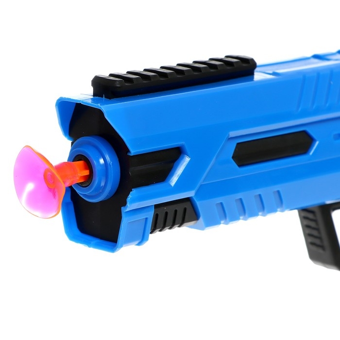 Пистолет «Вектор», стреляет присосками, МИКС Пистолет «Вектор», стреляет присосками, МИКС