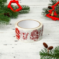 Новый год. Скотч с логотипом "ДраконЛеденцы" 48*45м 45мкм