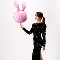 Шар фольгированный 32" &laquo;Розовый кролик&raquo;