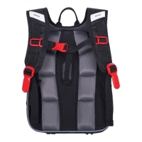 Рюкзак каркасный 35 х 26 х 14 см, Across 490, наполнение: мешок, серый 23-490-5