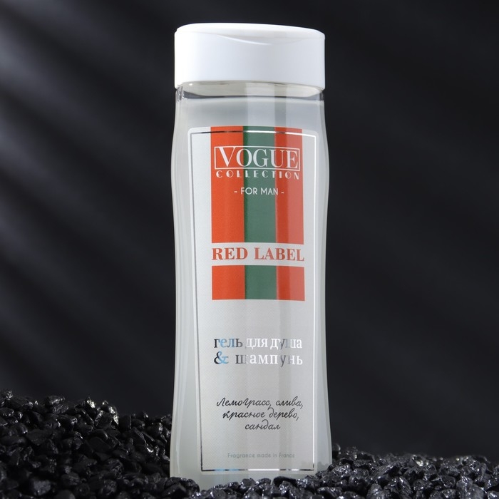 Подарочный набор косметики мужской Red Label, гель для душа 250 мл, парфюмерная вода, 30 мл